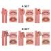 YOUNG VISION Lip Tint Marker Set - 3 PCS Lightweight Lip Stain Long-Wearing Waterproof Liquid Lipstick & Dual Lip Liner Stick in Nude Matte Shades - Buy Online on GoSupps.com