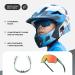 Rockbros Children's Bike Glasses - UV400 Polarized Sports Sunglasses for Girls | TR90 Flexible Frame | Outdoor Protection in Olive Green - Buy Online on GoSupps.com