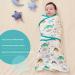 ZIGJOY Baby Swaddle Wearable Blanket 0.5 Tog 100% Cotton | 3-Way Adjustable Sleep Sack for Newborn | Jurassic Theme | 0-6 Months - Buy Online on GoSupps.com