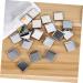 FOMIYES 120 Pcs Square Magnets Metal Pans for Eyeshadow Watercolor Plate Set Plate Tinplate Mx2pcs As Shownx2pcs - Buy Online on GoSupps.com