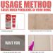 Mould and Mildew Remover Mold Remover Spray Effective and Fast Cleaner for Wall Tiles Wall Corner Stains Mould Remover Cleaner for Kitchen Bathroom Tile Sink Stains Removes Mouldy with A Scraper 1PCS - Buy Online on GoSupps.com
