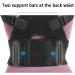Buy Adjustable Lumbar Support Belt & Back Brace for Pain Relief - Posture Corrector for Men & Women (Medium Size - Buy Online on GoSupps.com