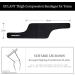 Eulant Thigh Bandage for Adolescents | Neoprene Thigh Support & Adjustable Compression Lift with Velcro Fastener - Slipproof Muscle Support - Buy Online on GoSupps.com