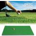 TRUEDAYS Golf Mat - Premium Artificial Turf Non-Slip Foam 12x24 Hitting Mat for Indoor & Outdoor Practice - Includes Rubber Tee Holder and Tees - Buy Online on GoSupps.com