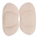 1 Pair High Heel Insole Convenient Heel Pads Shoe Heel Grips Heel Cushion Shoe Heel Protectors Foot Supplies Heel Inserts for Women Heel Pads for Shoes That are Too Big Heel Liners Beige 8.00X4.10X0.60CM