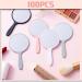 Vinsot 100-Piece Handheld Mirror - Compact 3.94x2.16 Inch Travel Makeup Cosmetic Vanity Mirror for Women, Men, Girls & Kids - Portable Plastic Handle Mirror for Daily Use - Buy Online on GoSupps.com