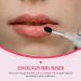 Beaupretty 6Pcs Silicone Lip Mask Brush Set - Lip Balm Applicator & Makeup Tool for Women | Black Lipstick Brush & Eyeliner Applicator - Buy Online on GoSupps.com