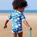 Splash About Happy Nappy Wetsuit & Reusable Swim Nappy | Up in the Air | 6-14 Months - Buy Online on GoSupps.com