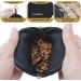 Sheryl & Rain Small Dog Treats Training Bag - Zippered Delicacies in Pocket Format for Travel & Walks - Black Round - Buy Online on GoSupps.com