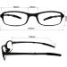 PANTONA Foldable Reading Glasses | Lightweight Presbyopia Frames | Portable Black 2.50 with Mini Bag - International Shipping Available - Buy Online on GoSupps.com