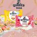 Cereal Bars Multipack with Quaker Oats Porridge To Go Breakfast Squares Variety Pack (8x Golden Syrup and 8x Strawberry Raspberry & Cranberry) | Suitable for vegetarians | On The Go Snacks - Buy Online on GoSupps.com