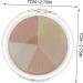 VINTORKY 1 Box Highlight Powder Highlighter Cream Shimmer Powder for Face Highlighting Plastic Shell - Buy Online on GoSupps.com