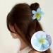 Hair clips Claw Clips 1 Pc Fashion Women Beach Vacation Egg Flower Hair Clips Flower Large Hair Claw Hairpin Women Girls Accessories-5(14) - Buy Online on GoSupps.com