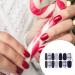 dijiusidy Nail Art Stickers Self-Adhesive Fingernail Decal with Strap Glue DIY Art Decor Full Cover Manicure Kits for Women Girls YMX193 - Buy Online on GoSupps.com