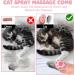 3 In 1 Cat Steamy Brush Upgraded Multifunctional Pet Steamy Brush Cat Paw Shape Electric Steamer Spray Massage Brush Self Cleaning Steam Cat Brush for Removing Tangled and Loose Hair - Buy Online on GoSupps.com