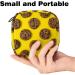 Storage Bags for Women's Bandages - Chocolate Biscuit Motif | Zippered Menstrual Cup & Tampon Pockets | Stylish & Practical Organizers for Period Essentials - Buy Online on GoSupps.com