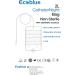 ECOBLUE 15pcs Pack 2000ml Urine Drainage Bag Non Sterile Overnight Bags with T-Tap Valve and 85cm Tube - Bedside Drainable Urinary Bags - Non-Latex Urinary Catheter Night Bags - Buy Online on GoSupps.com