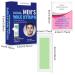 30 Tackable Beeswax Hair Removal Strips - Facial Wax Strips for Men | Effective Ingrown Hair Solution | International Shipping - Buy Online on GoSupps.com