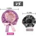 WEIPAO Silk Satin Bonnet - Reversible Double-Sided Sleep Cap for Curly Hair | Taro Purple + Pink - Buy Online on GoSupps.com