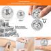 2 Magnetic Acupressure Balls & 5 Rings & 2 Bracelets - Stress Relief Massage Tools - Buy Online on GoSupps.com