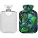 Naanle Tropical Leaf Hot Water Bottle - 2L Heat Bottle for Back Pain Relief Hand & Foot Warmer Neck Warmth & Cold Therapy - Buy Online on GoSupps.com
