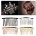 Buy Zero 12-Piece DIY Metal Bride Wedding Comb Set Vintage Handmade Hair Clips for Weddings & Parties - Buy Online on GoSupps.com