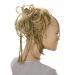 CAISHA XXL hair part hair tie daisy dutt updos with braided braids wavy synthetic fiber heat -resistant dm17cm medium blonde g16d medium blonde #22t g16d