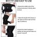 Plus Size Hinged Knee Brace for Meniscus Tear & Arthritis Pain Relief - 5XL/6XL - Buy Online on GoSupps.com