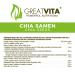GreatVita Chia Seeds 2400g - Natural Non-GMO Superfood for Health & Wellness | International Shipping Available - Buy Online on GoSupps.com