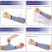 Kecung Arm Protectors for Thin Skin and Bruising Cut Forearm Sleeve HPPE 4 Pairs - Buy Online on GoSupps.com