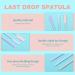 9-Piece Last Drop Silicone Spatula Set for Beauty and Kitchen | Makeup, Bottle Scraper, Lotion | Girls and Women | Pink, Purple, Blue - Buy Online on GoSupps.com
