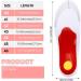 WLLHYF Plantar Fasciitis Relief Arch Support Shoe Inserts Insoles for Flat Feet High Arch Support Insoles for Men Women Orthotic Feet Heel Pain Shock Absorption Comfortable Insoles(UK7-11) - Buy Online on GoSupps.com