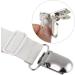 QIXINHANG 12x Pacifier Clips | Metal Pacifier Chains for Babies | Durable Clip Replacement for Suspenders | 25mm - Buy Online on GoSupps.com