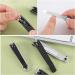 3-Piece Stainless Steel Nail Clipper Set in Gift Box | Professional Nail Clippers for Men & Children (Black) - Perfect for Fingernails & Toenails - Buy Online on GoSupps.com