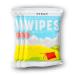 BAR-D Biodegradable Body Wipes | Aloe Vera, Tea Tree Oil, Chamomile | 10 Wipes/Pack, 3-Pack | Body Wipes for Women and Men | Travel, Backpacking, Festivals | Biodegradable Wipes | Body Wipes for Camping I Shower Wipes for Adults No Rinse 10 Count (Pack of