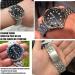 Skxmod 316L Stainless Steel Bracelet for Omega Speedmaster & Seamaster 300 | 20mm Watch Bracelet with 5 Pearls - Buy Online on GoSupps.com