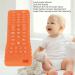 Bright Color Baby Remote Control Bite Ring Toy - Silicone Gum Massage Teether (Orange) - Safe for Home Use - Buy Online on GoSupps.com