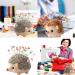 CICILIAYA Hedgehog Shape Pin Cushion Sewing Kit with 100pcs Butterfly Pins - Gray - Buy Online on GoSupps.com