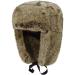 Unisex Faux Fur Trapper Hat - Winter Bomber Cap for Skiing & Hunting in Brown - Buy Online on GoSupps.com