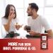MORE NUTRITION Moremelade - 4 x 240g Strawberry Light Fruit Spread | Delicious Low-Calorie Jam for Healthy Spreads - Buy Online on GoSupps.com