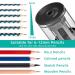 Electric Pencil Sharpener  Super Sharp Pencil Sharpener for Colored Pencils  Auto Stop  Fast Sharpen Pencil Sharpener Plug in for 6-12mm No.2/Colored/Sketch Pencils  Suit for School  Office (Black) - Buy Online on GoSupps.com
