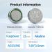 Buy LR41 AG3 392 384 192 1.5V Button Coin Cell Batteries (20 Count) - International Shipping Available - Buy Online on GoSupps.com
