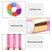 2Pcs Colorful Nail Art Dust Brush Remover for Acrylic & UV Gel Nails with Rhinestone Handle - Buy Online on GoSupps.com