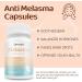 Melanina Anti-Melasma Capsule Melasma Dark Spot Remover Melanin Supplement Spots Remover for Face & Body Vitamin C & Turmeric Extract Brightens & Even Skin Tone - 60 Capsules - Buy Online on GoSupps.com