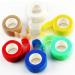 Self Adhesive Bandage Wrap - 1 Inch 6 Pack - Elastic Vet Wrap for Sports Injury Wrist Ankle - Buy Online on GoSupps.com