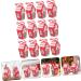 Anneome 20pcs Box Nougat Box Christmas Candy Christmas Biscuit Bags Chocolate Case Christmas Box Delicate 19.5X9.5CM Red - Buy Online on GoSupps.com