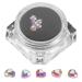 Healvian Rhinestones Tooth Gem Teeth Art Diamond with Storage Box Artificial Crystal Tooth Decor Reflective Teeth Jewelry for DIY Tooth Nails Decor Medium