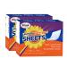 Enyur Laundry Detergent Sheets For Home Use- 400 Loads(200 Sheets) Plant Fomula For Sensitive Skin - Eco-Friendly Hypoallergenic Friendly Laundry Detergent Strips (2 pack) 200 Count (Pack of 1)