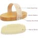 FTZOTOF Dry Brush - Exfoliating Body Brush for Dry Skin, Cellulite Treatment & Lymphatic Drainage | Natural Bristles for Blood Circulation Improvement - Medium Strength - Buy Online on GoSupps.com