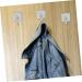 4pcs Hook Clothes Wall Hangers Key Hangers Hanging Coat Rack Office Towel Rack Heavy 5x4.5x8cm Silver - Buy Online on GoSupps.com